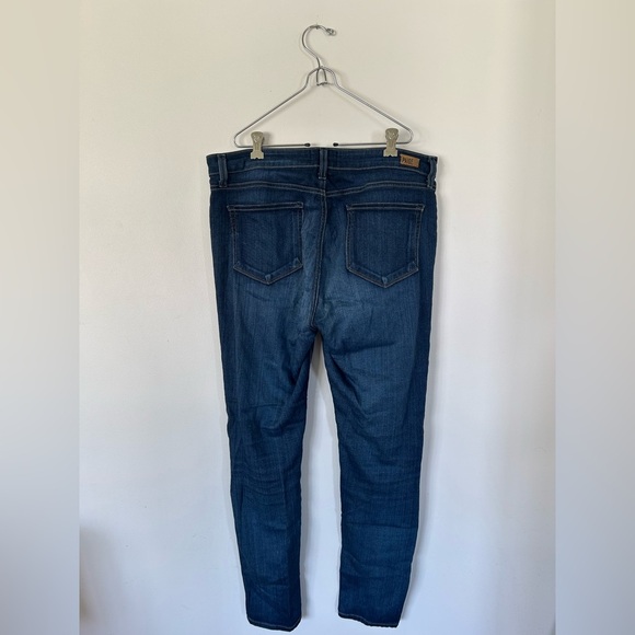 Paige Hoxton Ultra Skinny Jeans Dark Wash Size 33 - Picture 7 of 9